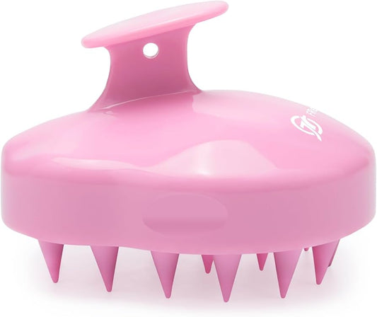 Silicone Hair Brush for Shampoo and Head Massage,